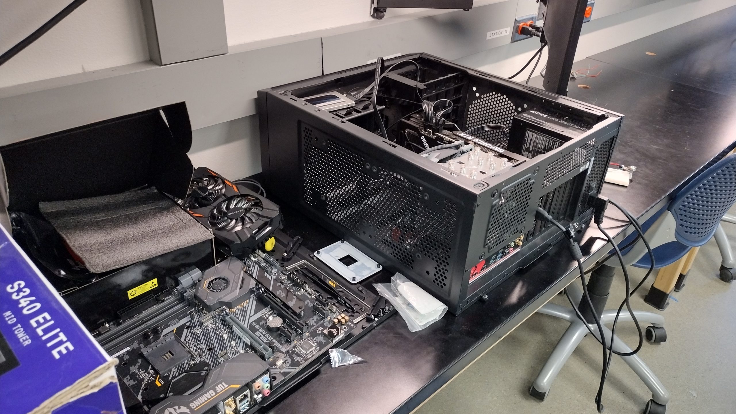 Media Arts Computer Getting Fixed