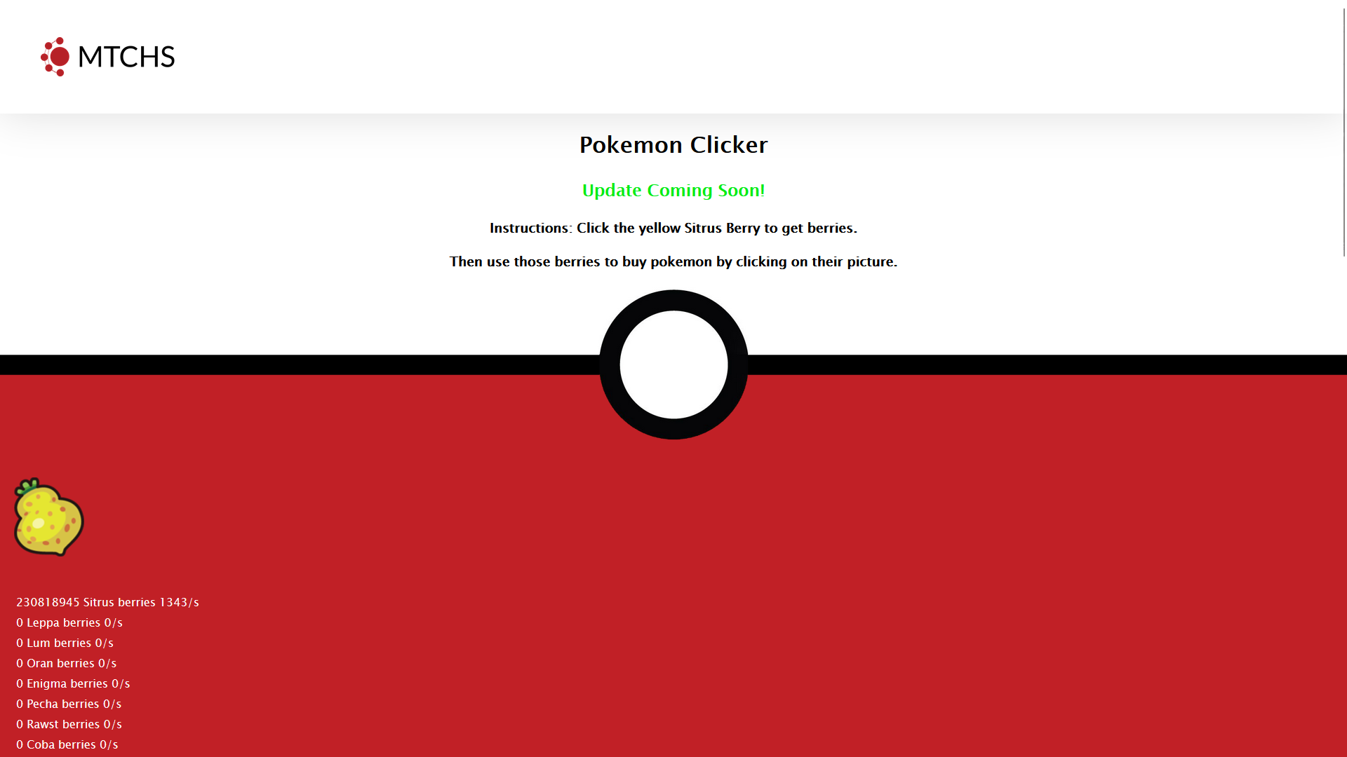 Pokemon Clicker